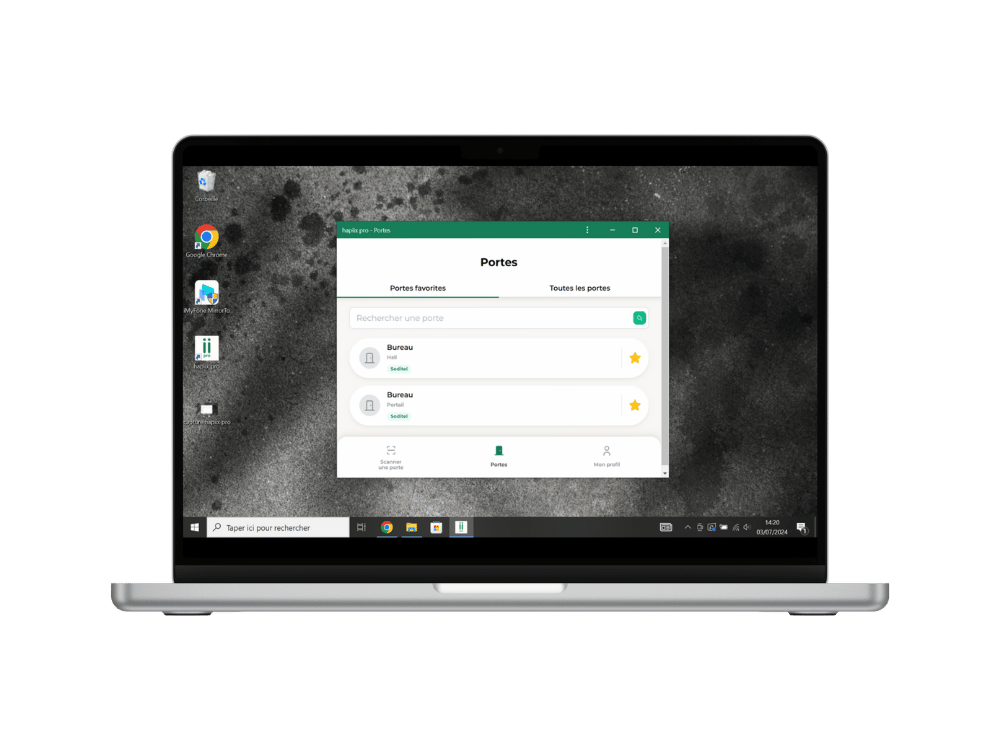 hapiix openpro webapp desktop