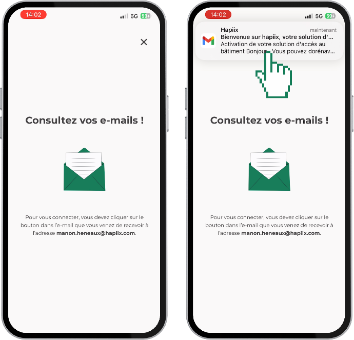 Nouveau mail de connexion 3